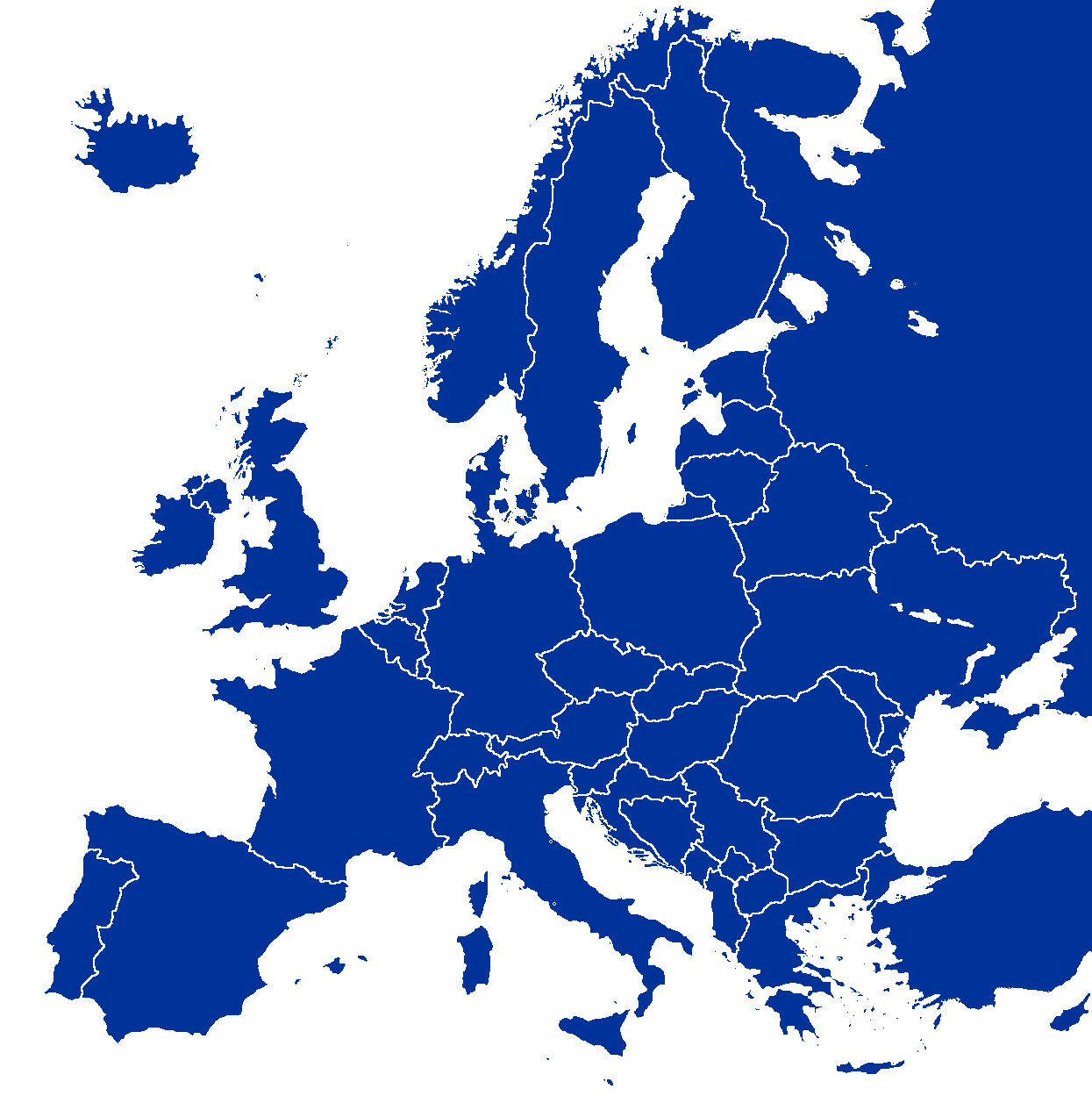 Map of Europe